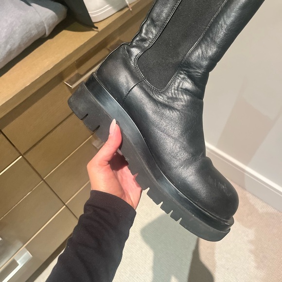 Leather Ankle Boots bottega veneta LUG - Picture 7 of 9